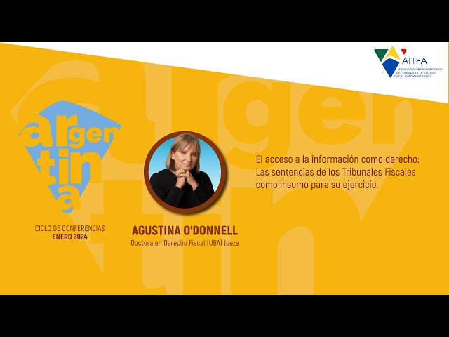 Argentina. Enero de 2024. Primer ciclo de conferencias mensuales