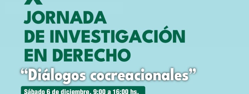 FLYER REDES X JORNADA DE INVESTIGACION EN DERECHO